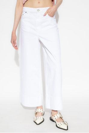 デニム・ジーパン GANNI Woman Jeans White J1659 151 GANNI: Jeans woman - White | Ganni jeans J1659 online at